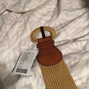 Anthropologie woven belt size medium